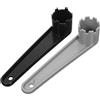 Toddmomy Chiave per Valvola Aria 2 Pezzi in Pp per Kayak Gonfiabile 6/8 Scanalature, Strumento Resistente per Protezione e Fissaggio Sicuro in Vacanze al Mare