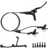 KUAWDON Kit Freno da Uno a Due per Bicicletta Mountain Bike Freno Idraulico a Doppio Disco Accessori per la Modifica della Bicicletta MTB(Rear Right)