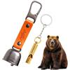 Generico Campanelli da trekking per, decorazione protettiva con d'orso, campanaccio rumoroso per escursionismo, sopravvivenza, montagna, fuoristrada, campeggio, outdoor, zaino in spalla