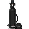 RSGXLFQZVAK Bombola Subacquea, Respiratore for Immersione di Emergenza da 1 Litro Set Bombola Ossigeno Semplice E Portatile,per Principianti(Noir)