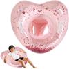 Generico Galleggiante Per Piscina Bambini | Anelli Da Nuoto A Forma Di Cuore | Di Sicurezza Acqua Per Matrimonio Spiaggia Compleanni Eventi Estivi