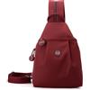 Generisch Zaino da bicicletta da donna, borsa da viaggio, 2 vie, materiale impermeabile, zaino regolabile per attività all'aperto, zaino da città, impermeabile, Colore: arancione., A, Zainetto