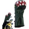 Generico Copricapo per mazza da golf Dinosauro, Copricapo per conducente Dinosauro | Copritesta in legno Tyrannosaurus Rex in pelle PU | Copri testa del putter da golf per la maggior parte delle mazze, copri t