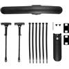 JIASHUNHE Parafango MTB Parafanghi for Bicicletta universali for Set parafanghi for for Parafango Posteriore for Protezione for Ruota for(Black Rear)