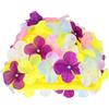 Outanaya Cuffia da Piscina Donna Fiori 3d in Nailon, Anti-scivolo e Comoda, per Festa Estiva e Nuoto, Stile alla Moda e Design Elegante