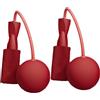XUXHOU Corda per Saltare Senza Fili, Corda per Saltare Ponderata con Palla Pesante da 6,5 cm, Design Silenzioso a Doppio Cuscinetto, Silicone PVC PP, Esercizi di Fitness Indoor Senza Grovigli per