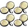 BELLIFFY Set 4 Sacchetti Calcio in Lamiera Leggera Riutilizzabili Design Creativo a Forma di Pallone per Mettere in Borsa o Zaino Colore Casuale