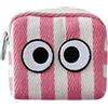 Jnchdghwa Borsa da Golf con Tasca per Palline Piccola, Borsa da Golf A Vita di Grande capacità, Fibbia Rotativa, Borsa Multifunzionale per Allenamento, Regalo Rosa.