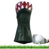 Generico Copricapo per mazza da golf Dinosauro, Copricapo per conducente Dinosauro | a forma di Tyrannosaurus Rex in pelle PU | Copri testa del putter da golf per la maggior parte delle mazze, copri