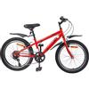 Kaloriko Bicicletta per bambini da 24 pollici, telaio in acciaio, cambio a 6 marce, per 8-12 anni, sella confortevole, parafango, riflettori, campanello, supporto, adatta per strada, fuoristrada