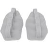 Jenivaint Rinforzo della Presa, Impugnature da Allenamento in Silicone, Antiscivolo, Impugnatura Ergonomica, per Sollevamento Pesi, Manubri, Bilancieri, Allenamento per Trazioni, Uomo e Donna