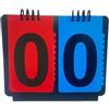 CaFfen Segnapunti Tabellone segnapunti Manuale Carte ribaltabili for Basket Calcio pallavolo Tennis Sport(2 Digits)