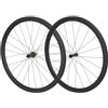 LSRRYD Set Di Ruote Bici Da Strada 700C Cerchioni Freno C/V In Carbonio 100/130mm QR, Cricchetto 60T 8-12S(50mm)