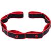 Striegro Cinghie elastiche Fascia di resistenza numerata lunga 90 cm con 8 anelli - Fasce per esercizi a tensione regolabile per yoga, pilates, danza e allenamento della forza (Giallo).