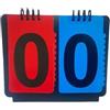 CaFfen Segnapunti Tabellone segnapunti Flipper for basket tennis sport(2 Digits)