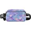 ISAOA Marsupio a tracolla alla moda marsupio con cinghia regolabile Dream Butterfly Fantasy sfondo per allenamento, shopping, viaggi, escursionismo