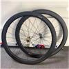 LSRRYD Set Di Ruote Per Bici Da Strada In Carbonio 700C Freno A V/C 100/130mm QR, 8-12S(36T,60mm)
