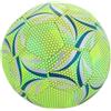 Toddmomy Pallone da Calcio Luminoso Misura 5 in Pu, Brillante e Fluorescente per Allenamento e attività Ricreative, Adatto a Adolescenti e Adulti