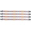 Ycauty Cinghia per pattini, stivali da sci in nylon, cinghia di trasporto, mani libere, sci, snowboard, 4 pezzi