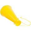 Kisangel Megafono da Stadio Giallo in Plastica Portatile e Affidabile per attività All'aperto e Cerimonie, Come Accessorio per Sostenitori e Animazione Sportiva