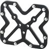 Lapiglo Adattatore per pedali in alluminio CNC per SPD e per sistemi Keo, convertitore leggero per tacchetti da strada e MTB, nero