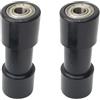 Tufgo 698zz Ruote con cuscinetto in acciaio inox compatibili con telaio per vogatore e guide di movimento per allenamento addominale