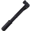 Kisangel 1pezzi Pompa Aria Portatile Mini per Bici Alta Pressione Gonfiatore Manuale Compatto con Ago per Bici Nylon e Acciaio Inox Resistente per Ciclismo e Palloni Colore Nero