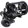 PENN Rival™ II Level Wind Mulinello | Mulinello da pesca allround per acqua salata | Telaio e piastre laterali in grafite | Freno in carbonio | Rapporto di trasmissione 5,1:1 | 2000 | Mano destra