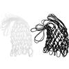 Toyvian Rete da Basket in Nailon 2 Pezzi 12 Anelli per Canestri Standard, Installazione Facile, per Uso Esterno e Scuole, Sostituzione Resistente e Professionale