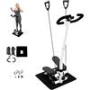 CLKAX Fitness Stepper - Dispositivo fitness per casa, 150 kg, 29 x 39 x 110 cm