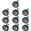 XAGMODSHN 10 bulloni di fissaggio per pedivella per bicicletta, 8 mm, viti per pedivella per foro quadrato, movimento centrale da 8, set di viti filettate esagonali interne