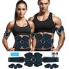 COODAY Elettrostimolatore per Addominali,Elettrostimolatore Muscolare Professionale,Elettrostimolatore Addominali, EMS Stimolatore Muscolare Addome/Braccio/Gambe/Waist/Glutei
