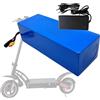 GLSQBVRP Batteria Di Ricambio Agli Ioni Di Litio Da 48 V 20 Ah Per Ebike Con Protezione BMS, Batteria Al Litio 13S4P Con Caricabatterie Per Go-Kart, Scooter, Impermeabile. XT90