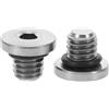 HEANUJJ Set 2 Viti in Lega di Titanio per Freni a Disco Mountain Bike, Bulloni di Fissaggio Tappo Olio e Vite Spurgo, Compatibili con Serie Freni Alta Gamma, Resistenza Vibrazioni