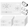 Golfupp Golf Impact Tape 150 adesivi per ferri, legni e putter - Golf Training Helper per analisi e miglioramento, pratici accessori da golf per tutte le mazze da golf