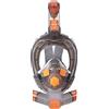 RSGXLFQZVAK Bombola Subacquea, Maschera Subacquea Snorkel Full Face Anti Fog Wide View Swimming Diving Mask for Adult Youth,per Principianti(L/XL)