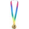 HEMOTON Medaglia Trofeo Ciclismo Oro 1 ° Posto Premio Per Corsa E Feste Sportive Medaglia Per Prestazioni Eccezionali Nel Ciclismo