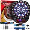 WIN.MAX Bersaglio elettronico professionale, 34 giochi con 354 varianti, 3 lingue: tedesco, inglese, francese, per 1 a 8 giocatori con 12 freccette