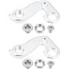 AS Axis Spindleon Forcellino cambio bici argento OEM 48 compatibile con Diamondback 32-73-250 compatibile con Ghost EZ1852 2