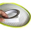 Kivivaka Trasparente per TPU Badminton Racchetta Testa per Nastro di Protezione 17x5000mm Riutilizzabile Anti-graffio Film Racchetta Telaio Guard