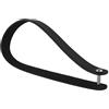 Lapiglo Brompton - Borsa frontale in acciaio e pelle bovina, con anello per sgancio rapido, accessorio per nastro manubrio bici