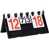CaFfen Segnapunti Tabellone segnapunti Flipper Numeri Compatto da Tavolo for Ping-Pong Basket Pallavolo(Style B)