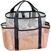 Jnchdghwa Borsa da Spiaggia Portatile Ad Alta capacità Borsa di Stoccaggio in Rete Pieghevole Borsa per Bagno, Palestra e Nuoto Borsa di Stoccaggio Portatile A
