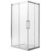 Idralite Box Doccia Rettangolare 75x120CM H200 Vetro Trasparente 8mm Sinistra mod. Prime Corner