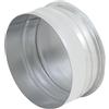 oomvarmer Tappo terminale tubo per ventilazione canna fumaria copertura ferro zincato tondo condizionatore scarico stufa pellet aspiratore cappa (ID250mm)
