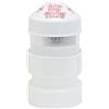 Oatey Sure-Vent 39017 Valvola di ingresso aria con adattatore in PVC da 3,8 cm x 5,1 cm, 5 cm, bianco