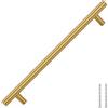 vidaXL Maniglie per Mobili 5pz Oro 192mm in Acciaio Inox, maniglia per armadietto, maniglia a T, maniglia in acciaio inox, maniglia per anta