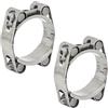 Flomore Fascetta stringitubo con bullone a T, 30-40 mm, in acciaio inox 304, resistente, larghezza 20 mm (2 pezzi)