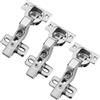 SOTECH Blum Set di 3 cerniere interne 71B3750 110° con chiusura automatica incl. | piastra di montaggio 173L6100