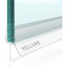 Vellure Guarnizione per doccia Vellure ® guarnizione premium per porta in vetro della doccia guarnizione per porta della doccia durevole labbro inferiore in gomma per porte della doccia (1x per vetro spessor
